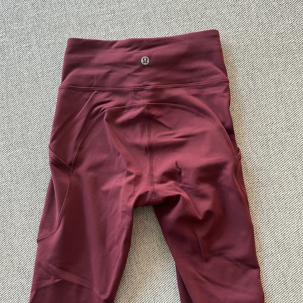 Lululemon Invigorate 25” High Rise Tight size 2